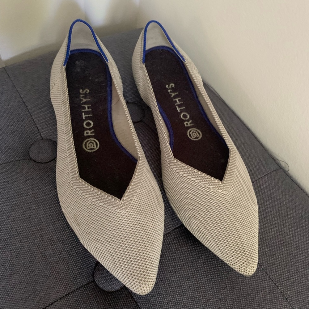 Rothy’s pointed toe flats